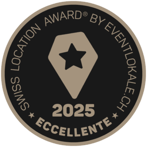 Logo del riconoscimento Swiss location Award 2025